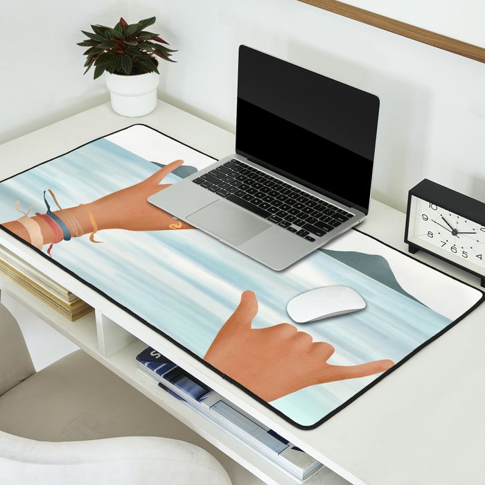 Shaka Sign Desk Mat Gallery Image 2