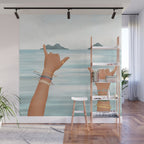 Shaka Sign Wall Mural Gallery Image 1