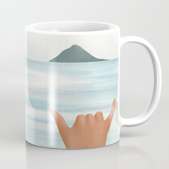 Shaka Sign Coffee Mug Gallery Image 1
