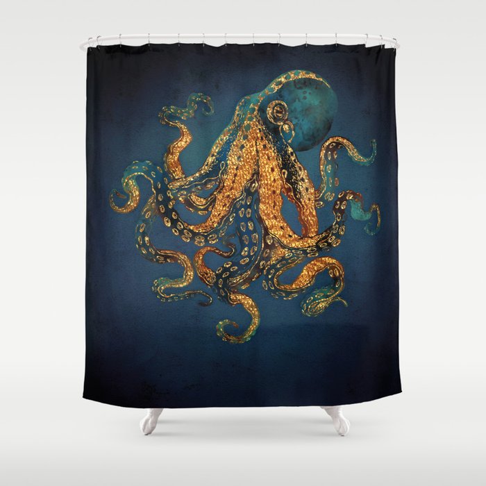 Underwater Dream IV Shower Curtain Gallery Image 1