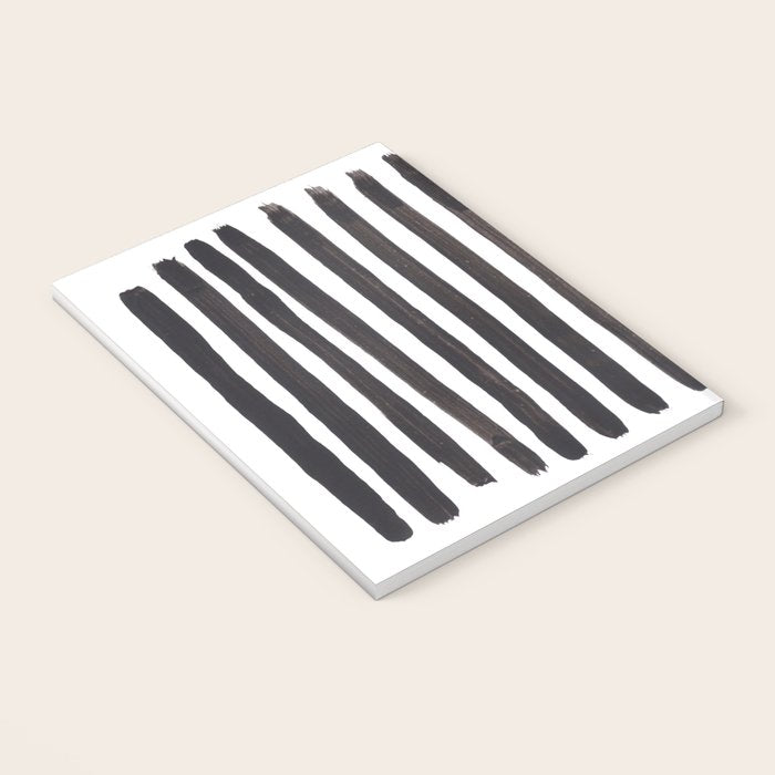 Minimalist Mid Century Mango Shade Black Lines Sunset Landscape Fun Notebook Gallery Image 3
