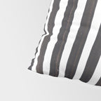 Minimalist Mid Century Mango Shade Black Lines Sunset Landscape Fun Pillow Sham Gallery Image 4