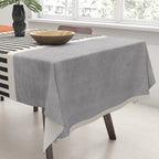 Orange Gray Black Modern Minimalism Artwork Tablecloth Gallery Image 3