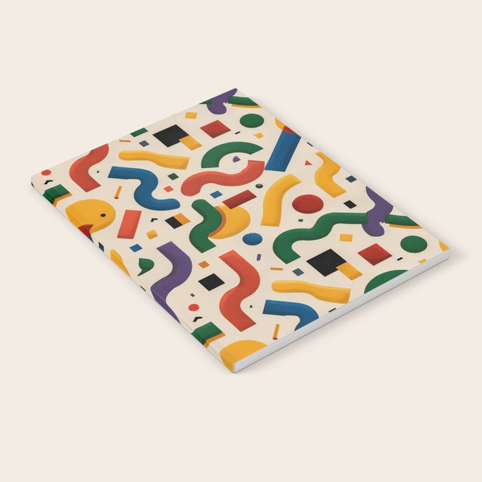 Eclectic Revival Autumn Geometry Notebook Gallery Image 2