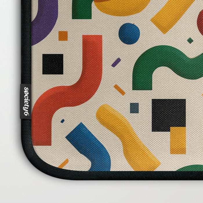 Eclectic Revival Autumn Geometry Laptop Sleeve Gallery Image 3