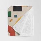 Eclectic Revival Autumn Geometry Throw Blanket Gallery Image 3