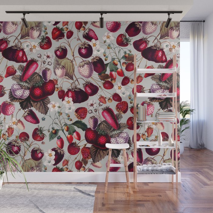 Strawberry Fields Forever Wall Mural Gallery Image 1