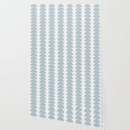 Maude Pattern - Natural Blue Wallpaper Gallery Image 2