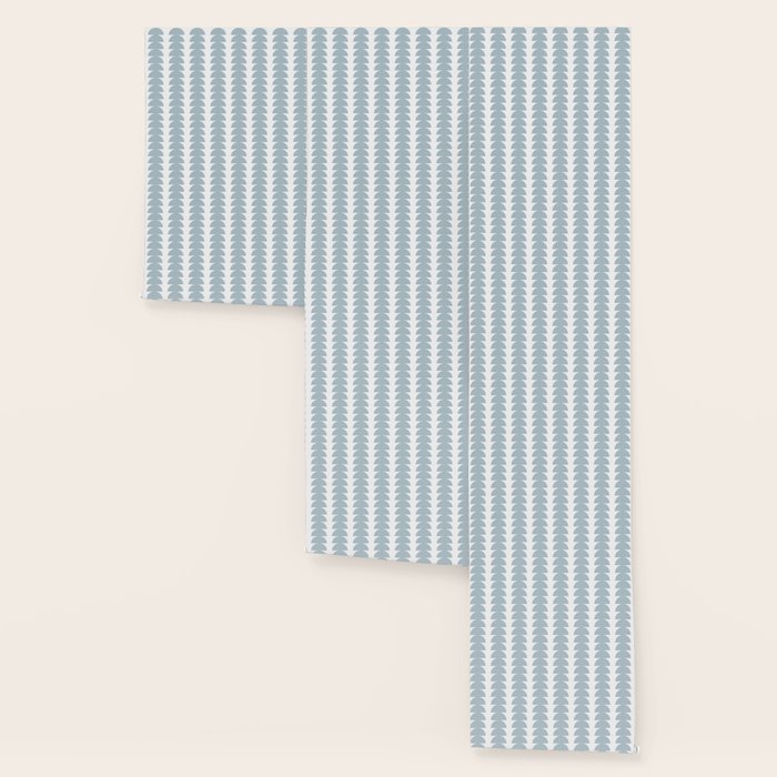 Maude Pattern - Natural Blue Wallpaper Gallery Image 3
