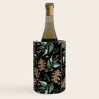Fall of fall leaves dark Wine Chiller Gallery Image 2