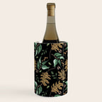 Fall of fall leaves dark Wine Chiller Gallery Image 3