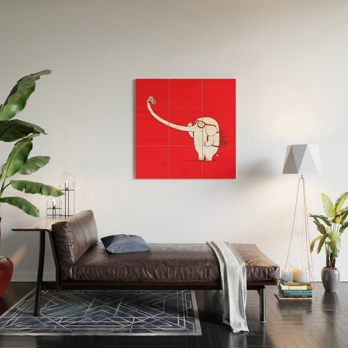 Lonely Traveller Wood Wall Art Gallery Image 2