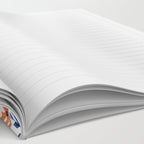 Simple colorful flowery meadow Notebook Gallery Image 2