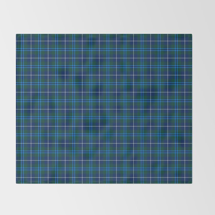 Clan Douglas Tartan (Modern) Throw Blanket Gallery Image 2