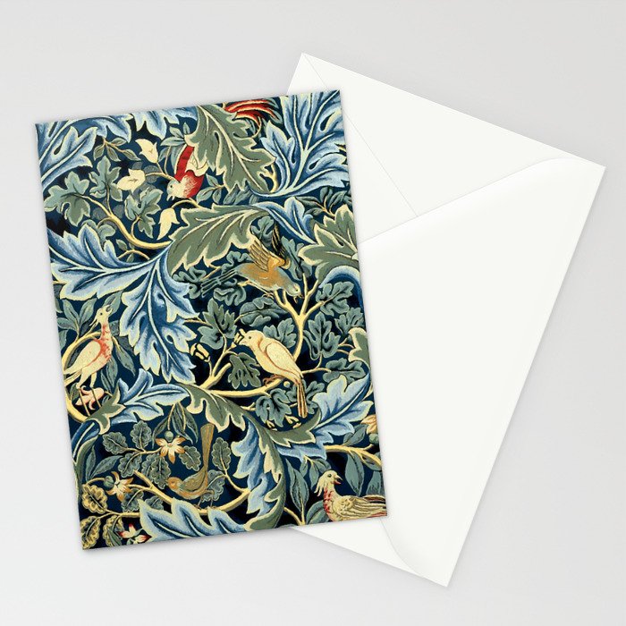 William Morris "Birds and Acanthus" Stationery Card Gallery Image 2