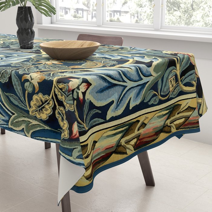 William Morris "Birds and Acanthus" Tablecloth Gallery Image 3