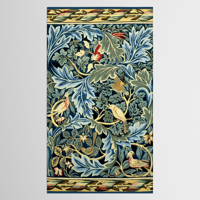 William Morris "Birds and Acanthus" Tablecloth Gallery Image 2