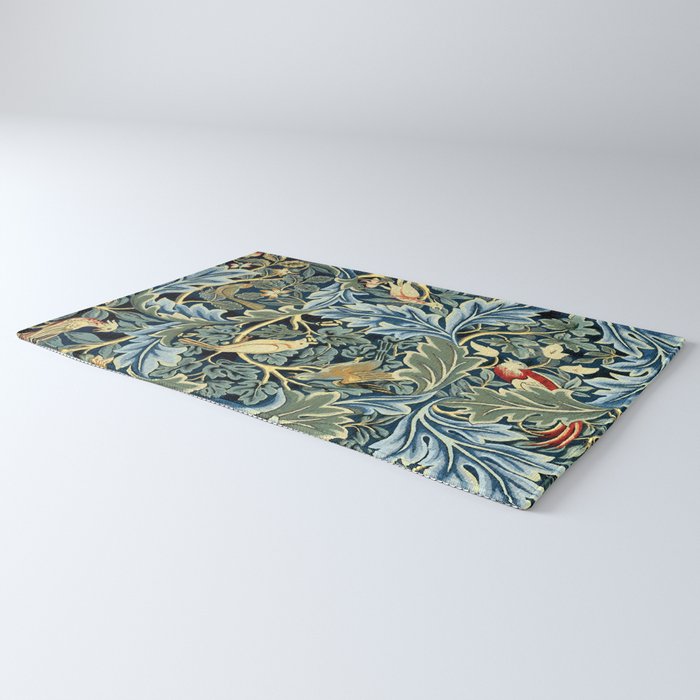 William Morris "Birds and Acanthus" Rug Gallery Image 3