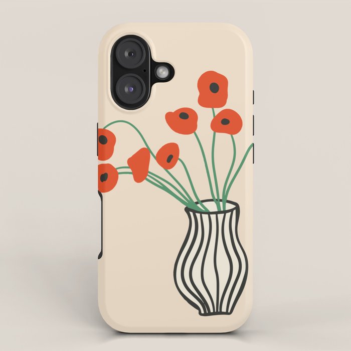 Flowers in Vase  iPhone Case Gallery Image 1