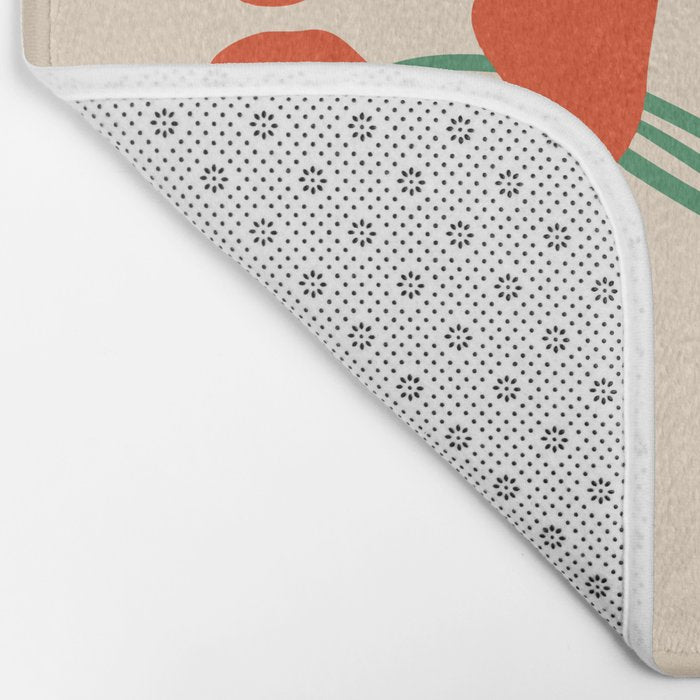 Flowers in Vase  Bath Mat Gallery Image 2