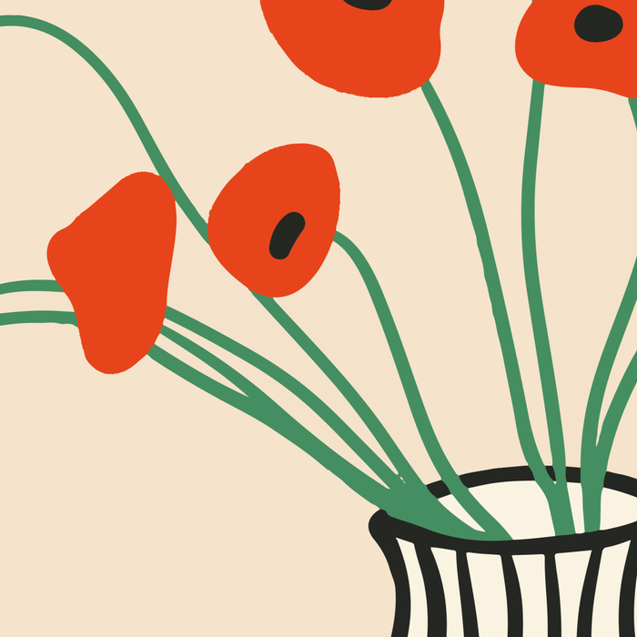 Flowers in Vase  Coffee Mug Gallery Image 2