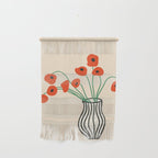 Flowers in Vase  Wall Hanging Gallery Image 1