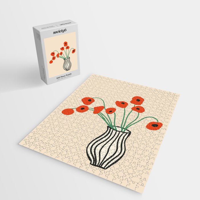 Flowers in Vase  Jigsaw Puzzle Gallery Image 2