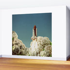 Houston we have cauliflower - Rocket take-off Wall Mural Gallery Image 2