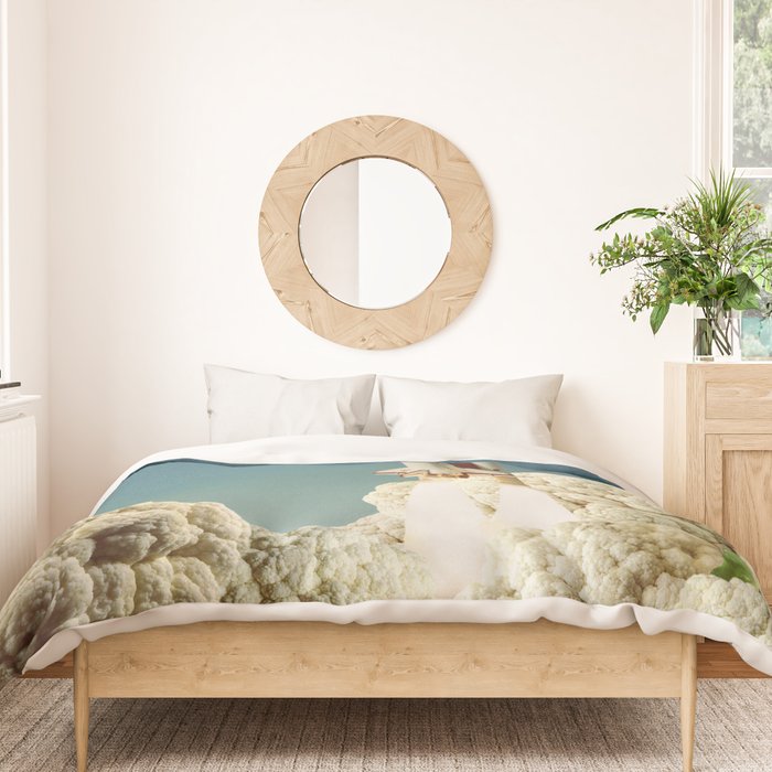Houston we have cauliflower - Rocket take-off Duvet Cover Gallery Image 3