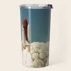 Houston we have cauliflower - Rocket take-off Travel Mug Gallery Image 2