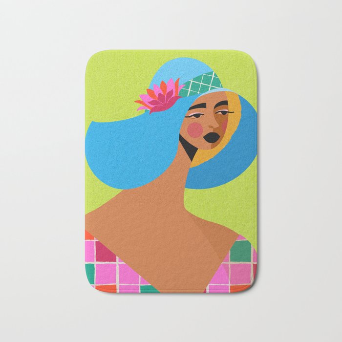 Sun Hat Bath Mat Gallery Image 1