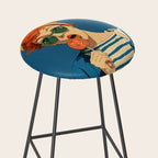 Retro Pop Lollipop Girl Stool Gallery Image 2