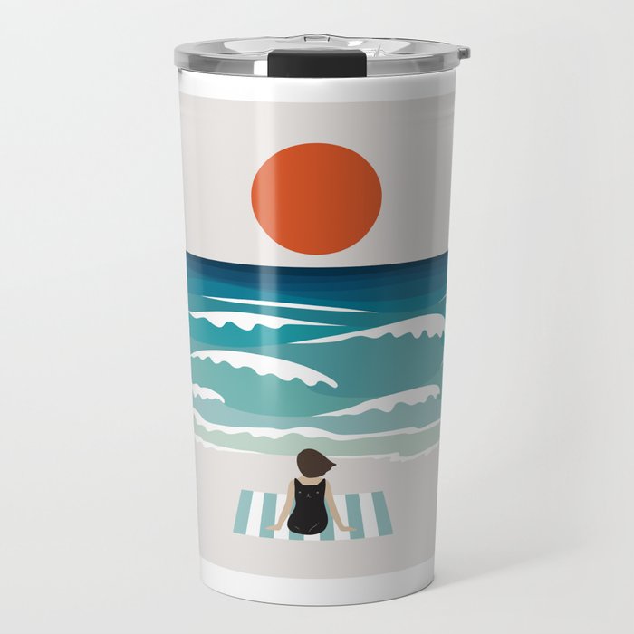 Cat Landscape 62 Travel Mug Gallery Image 1