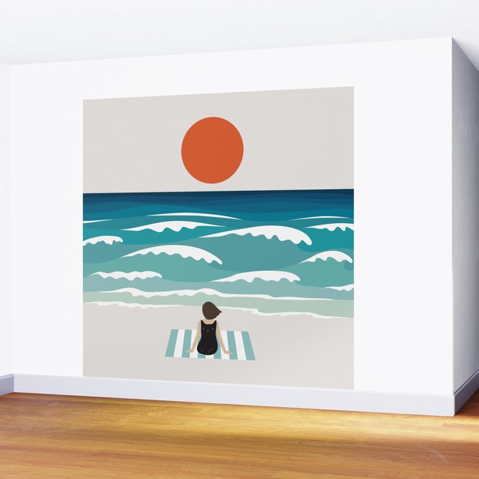 Cat Landscape 62 Wall Mural Gallery Image 2