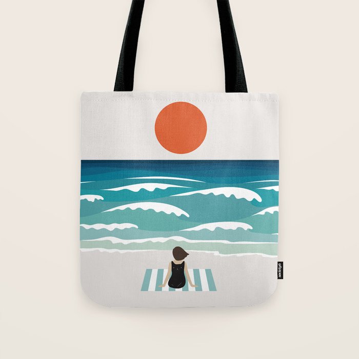 Cat Landscape 62 Tote Bag Gallery Image 1