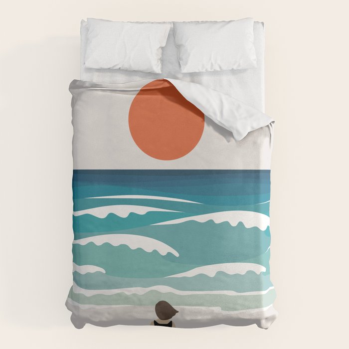 Cat Landscape 62 Duvet Cover Gallery Image 1