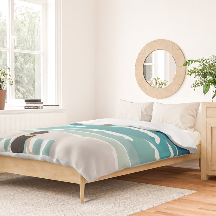 Cat Landscape 62 Duvet Cover Gallery Image 2