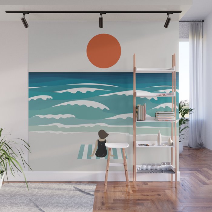 Cat Landscape 62 Wall Mural Gallery Image 1