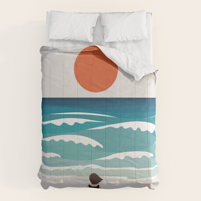 Cat Landscape 62 Comforter Gallery Image 6