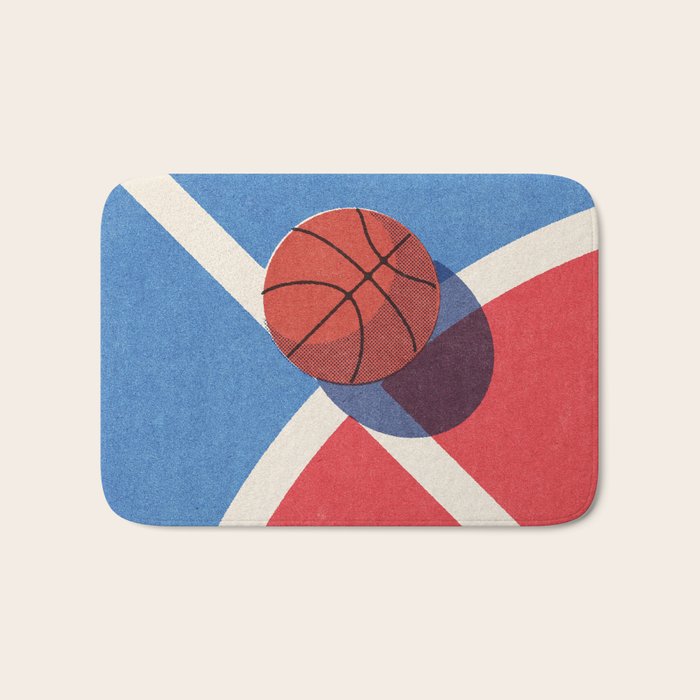 BALLS / Basketball - outdoor I Bath Mat Gallery Image 1