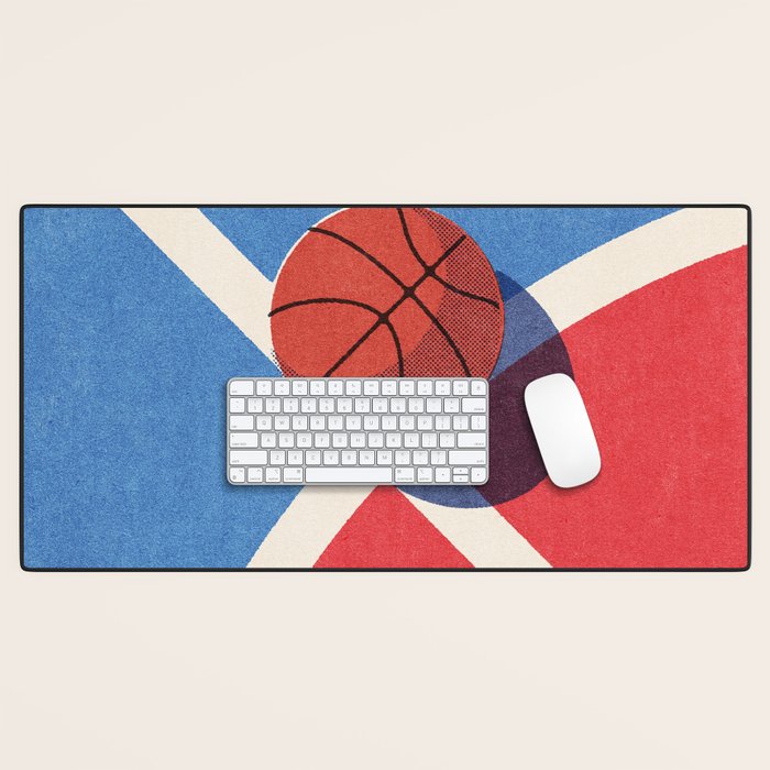 BALLS / Basketball - outdoor I Desk Mat Gallery Image 1