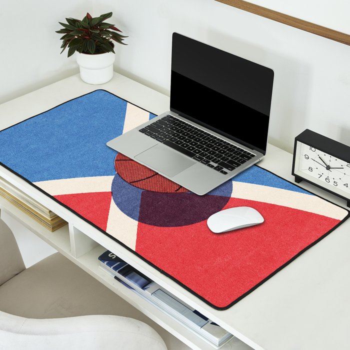 BALLS / Basketball - outdoor I Desk Mat Gallery Image 2