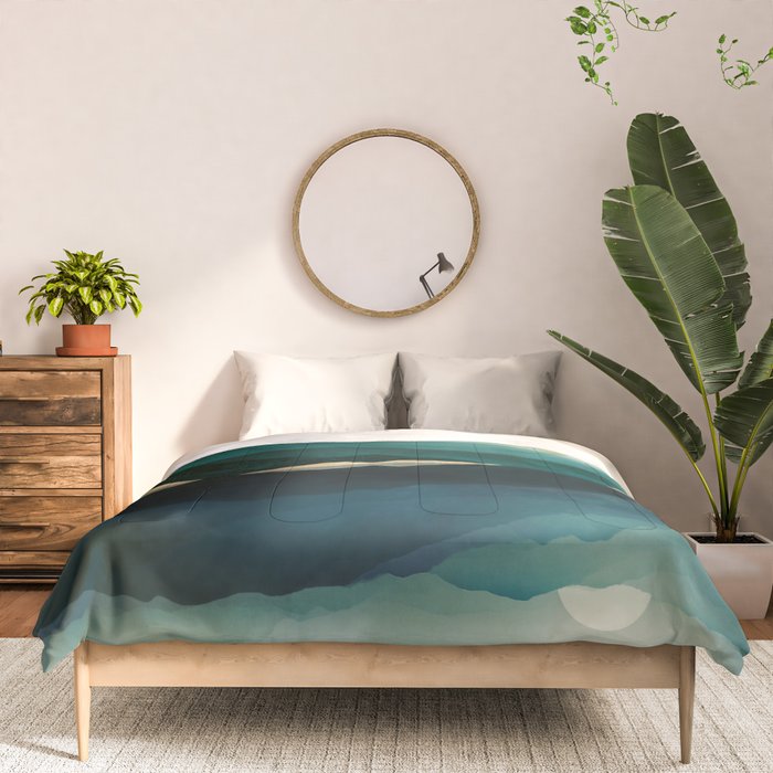 Waters Edge Reflection Comforter Gallery Image 3
