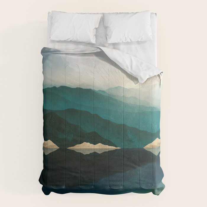 Waters Edge Reflection Comforter Gallery Image 6