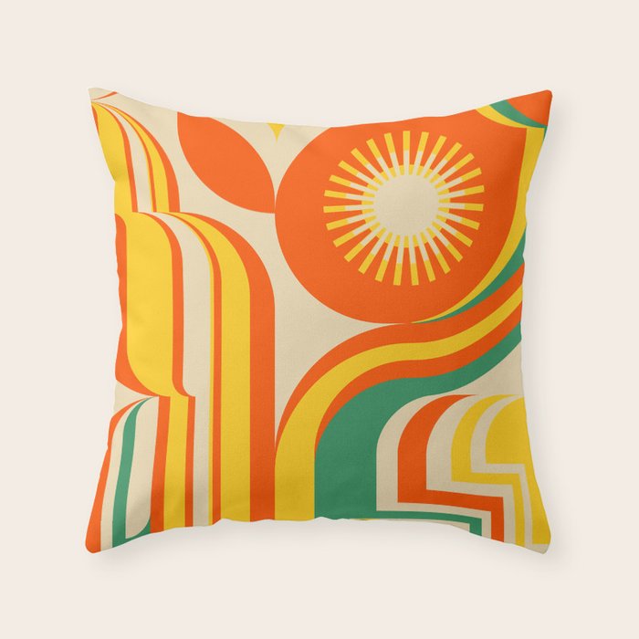 Grow to Glow Throw Pillow Gallery Image 1
