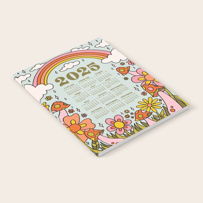 2025 Calendar Notebook Gallery Image 2