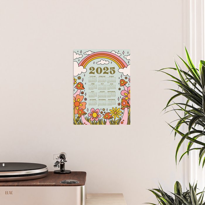 2025 Calendar Poster Gallery Image 2