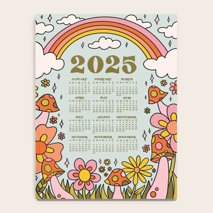 2025 Calendar Notebook Gallery Image 4