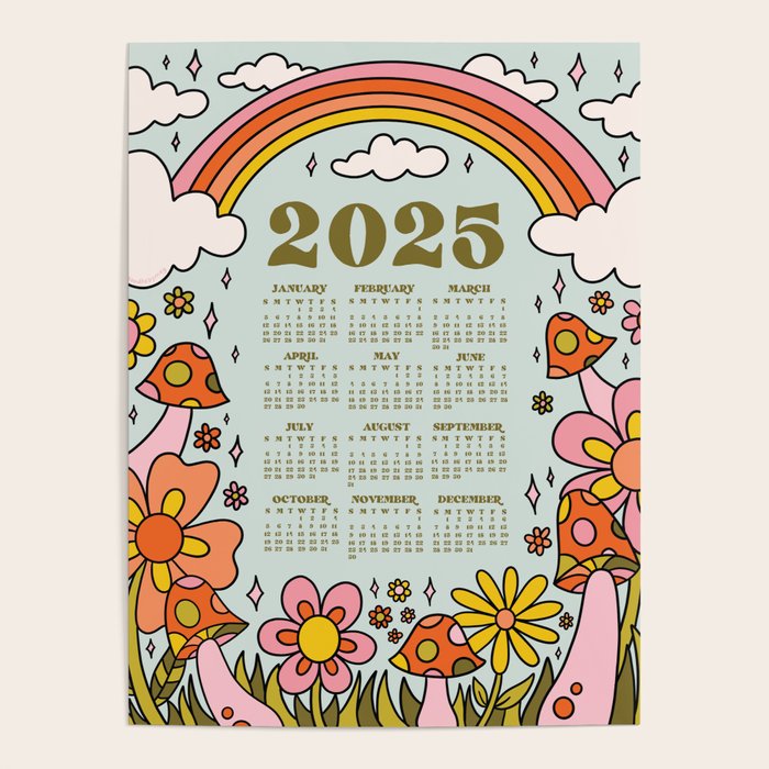 2025 Calendar Poster Gallery Image 4