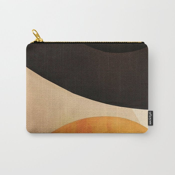 Abstract & Modern Shape Art 3 Carry All Pouch Gallery Image 1